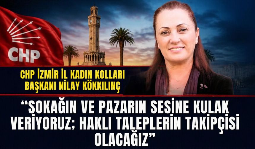 CHP İzmir’den pazar ziyareti: Talepler peş peşe sıralandı