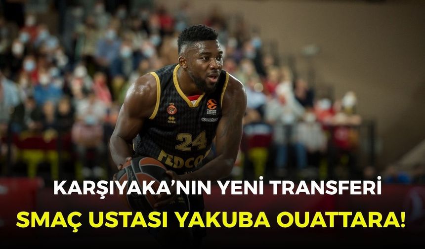 Karşıyaka’nın yeni transferi smaç ustası Yakuba Ouattara!