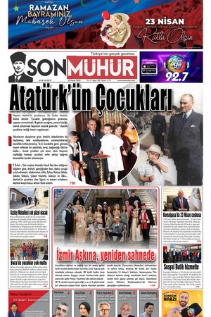 Son Mühür Gazetesi Nisan Sayısı 28. Sayı