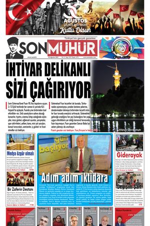 Son Mühür Gazetesi Ekim Sayısı