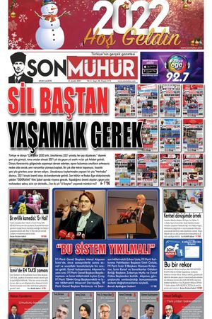 Son Mühür Gazetesi 2022 Yeni Yıl Sayısı