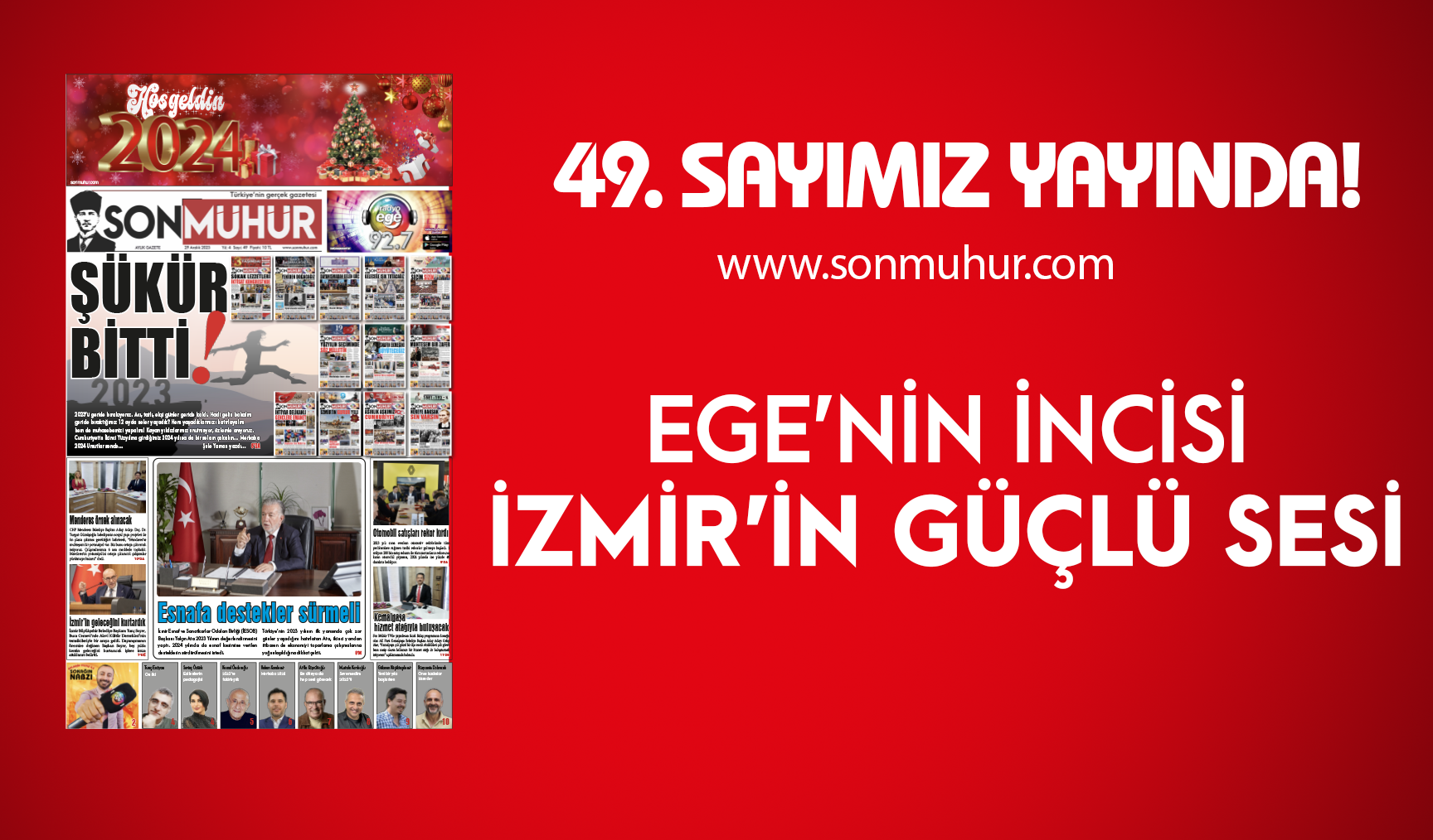 Son Mühür Gazetesi Aralık Sayısı yayında!