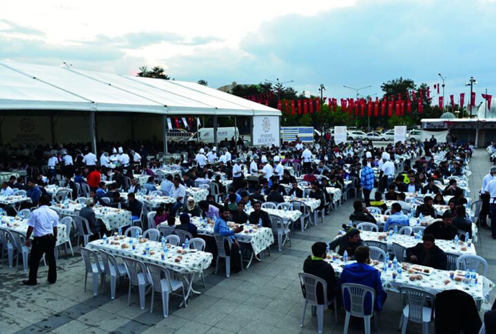 Erzurum'da iftar çadırları nerelere kurulacak?