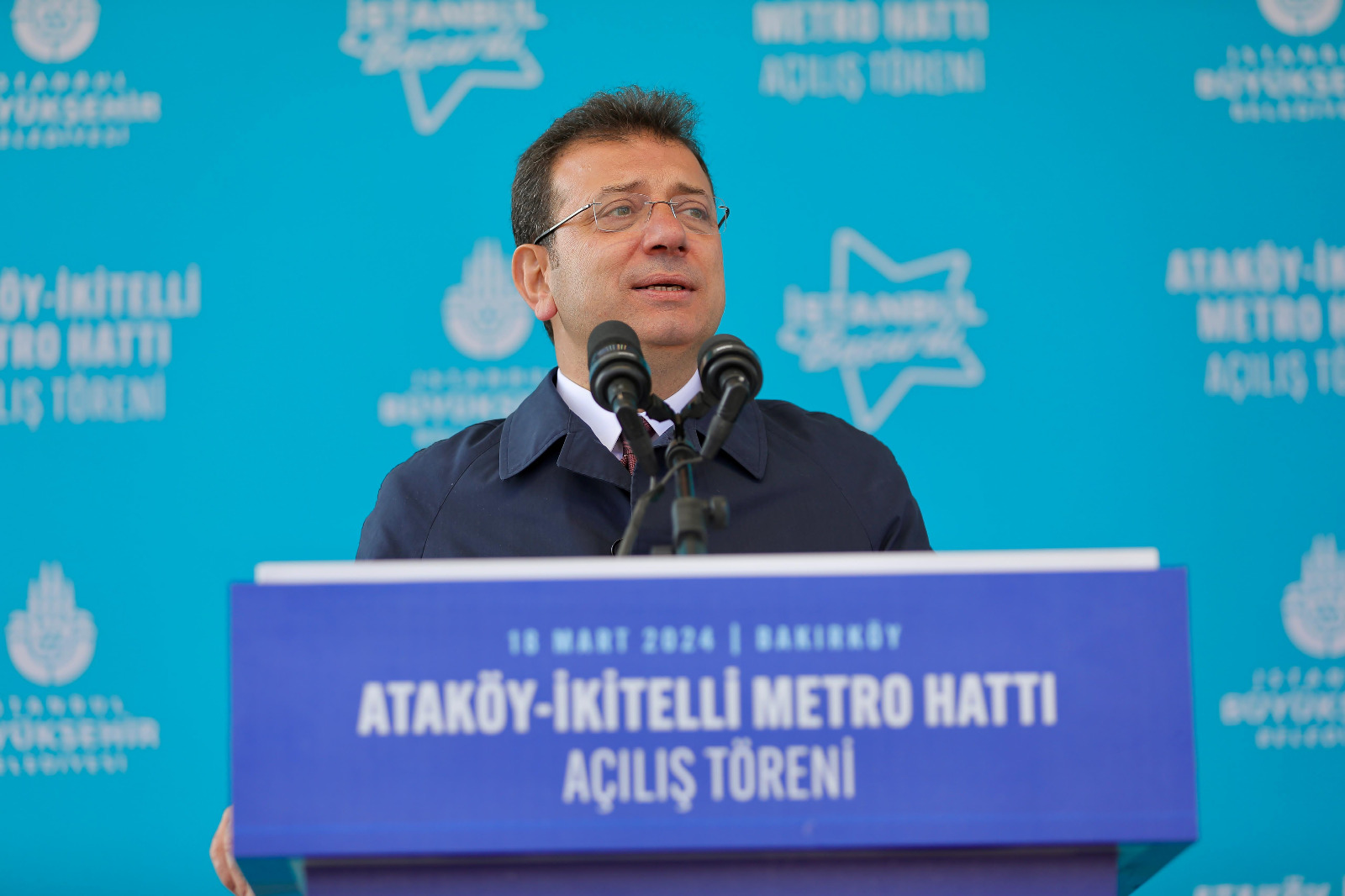 Ekrem Imamoğlu Atakoy Metro