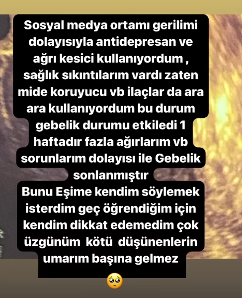 Bunu eşime kendim söylemek isterdim