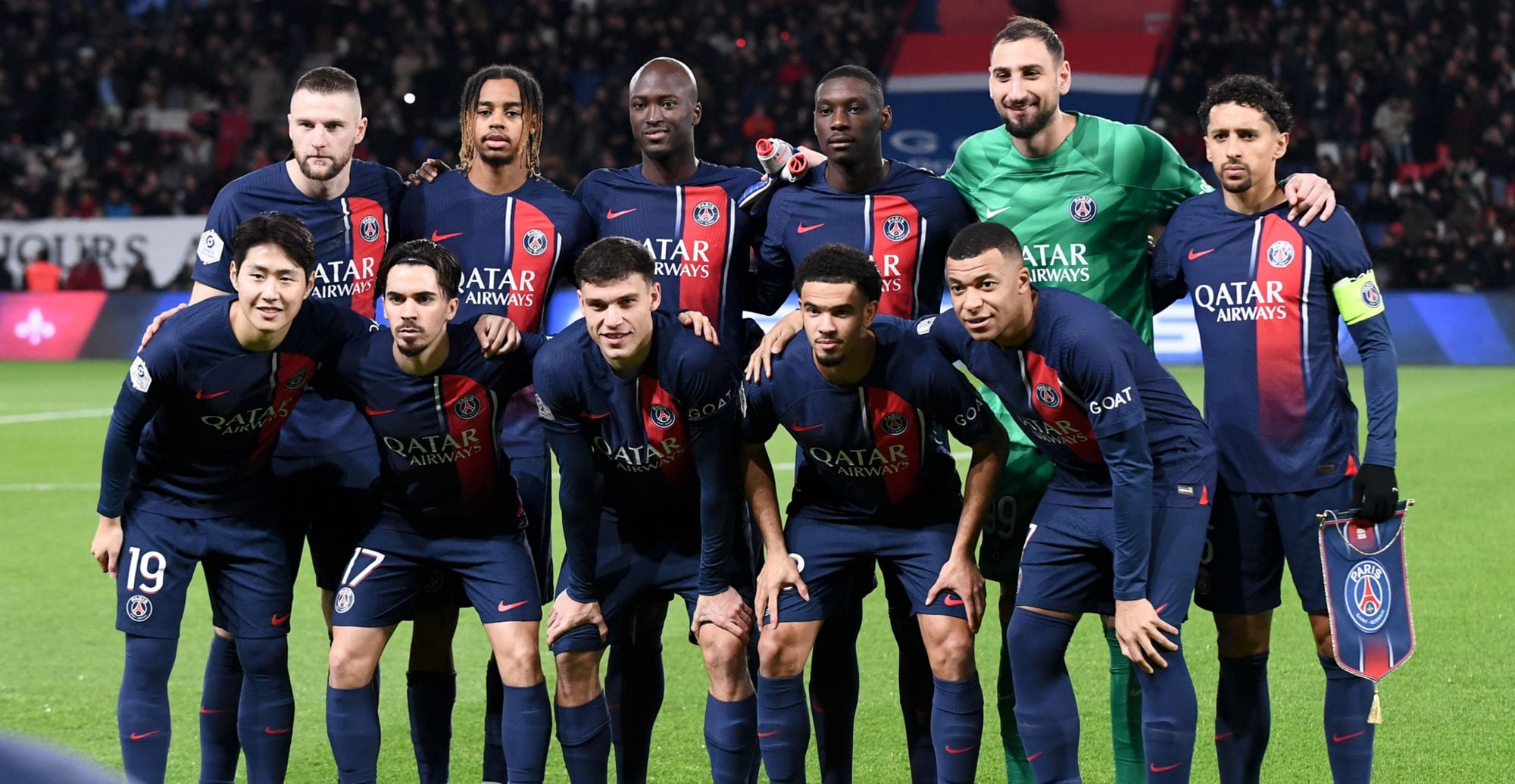 Psg Squad Before A Game