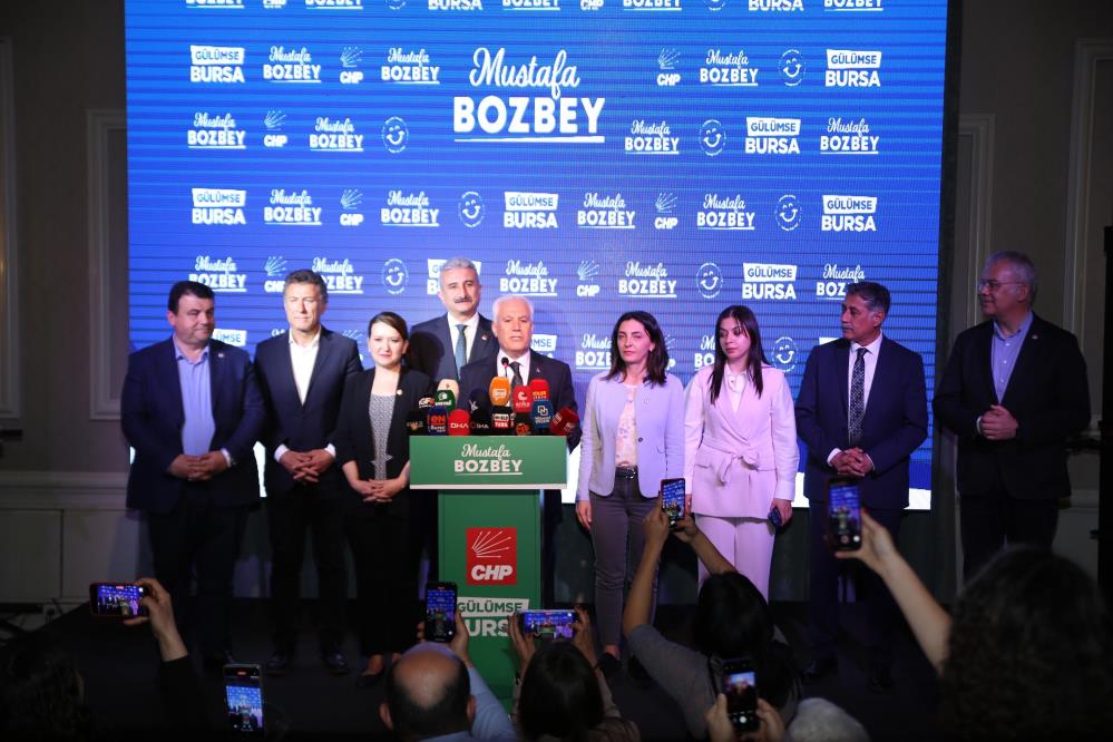 Cumhuriyet Halk Partisi (CHP) Bursa Büyükşehir Belediye Başkanı Adayı Mustafa Bozbey