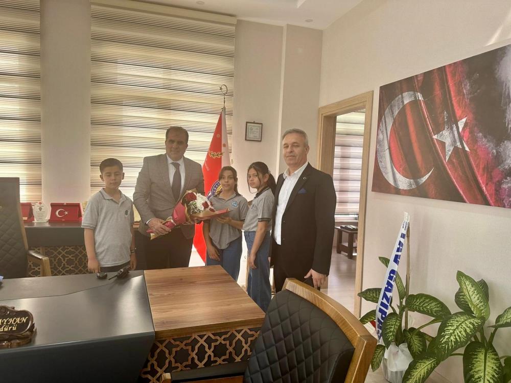 Gazipaşa İlçe Emniyet Müdürü Mehmet Ali Kayhan ziyareti