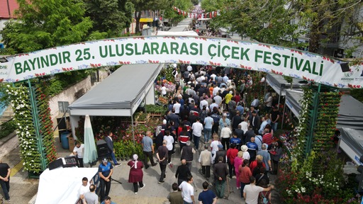 Bayındır Uluslararası Çiçek Festivali 25 Kez Kapılarını Açtı
