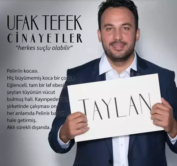 'Ufak Tefek Cinayetler' dizisinin Taylan'ı Ferit Aktuğ kimdir?