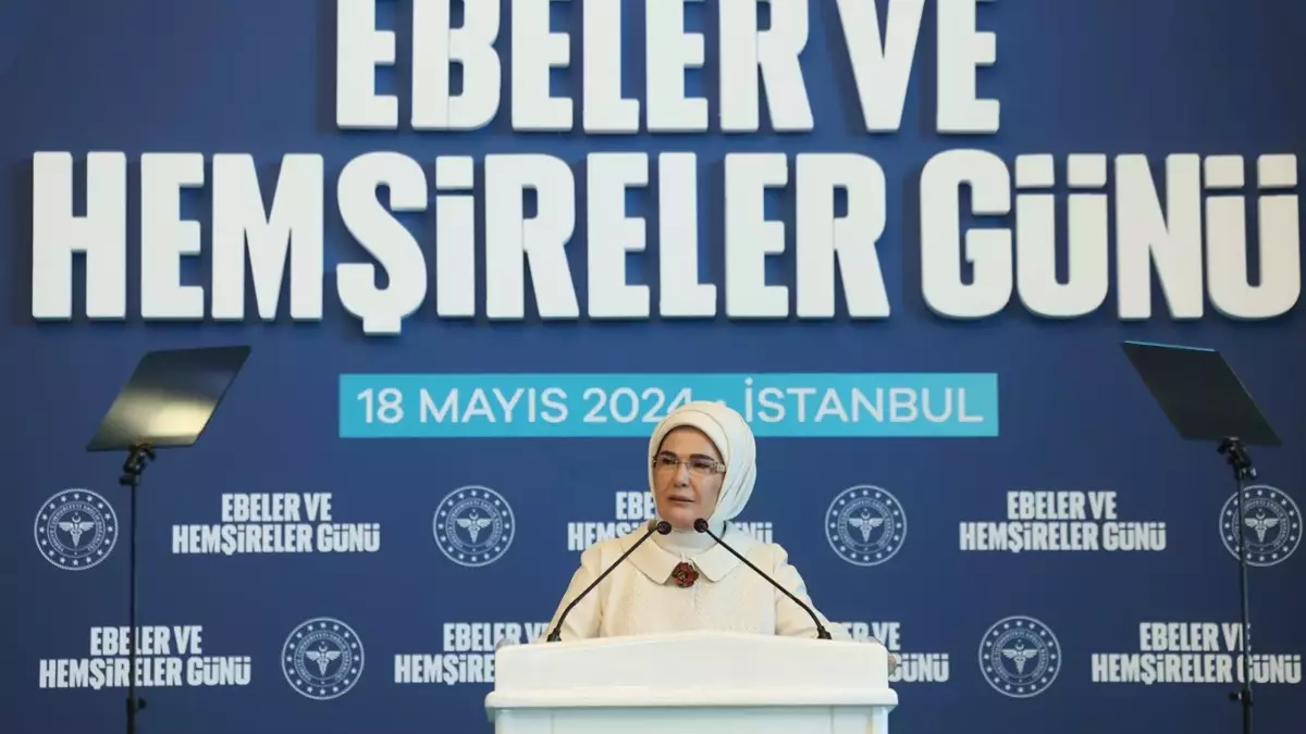 Emine Erdoğan şiddetin önlenmesi için yapılan yasal düzenlemelerin önemine dikkat çekti