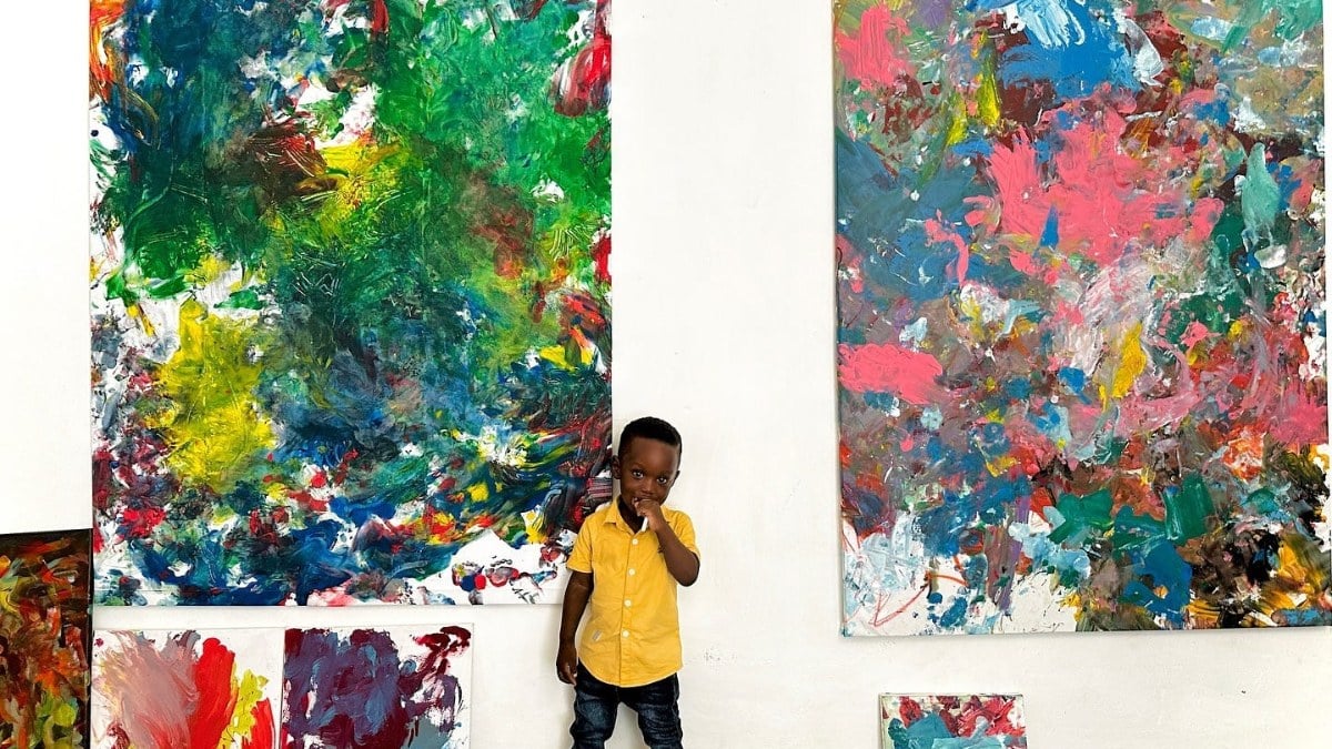 Dünyanın en genç ressamı