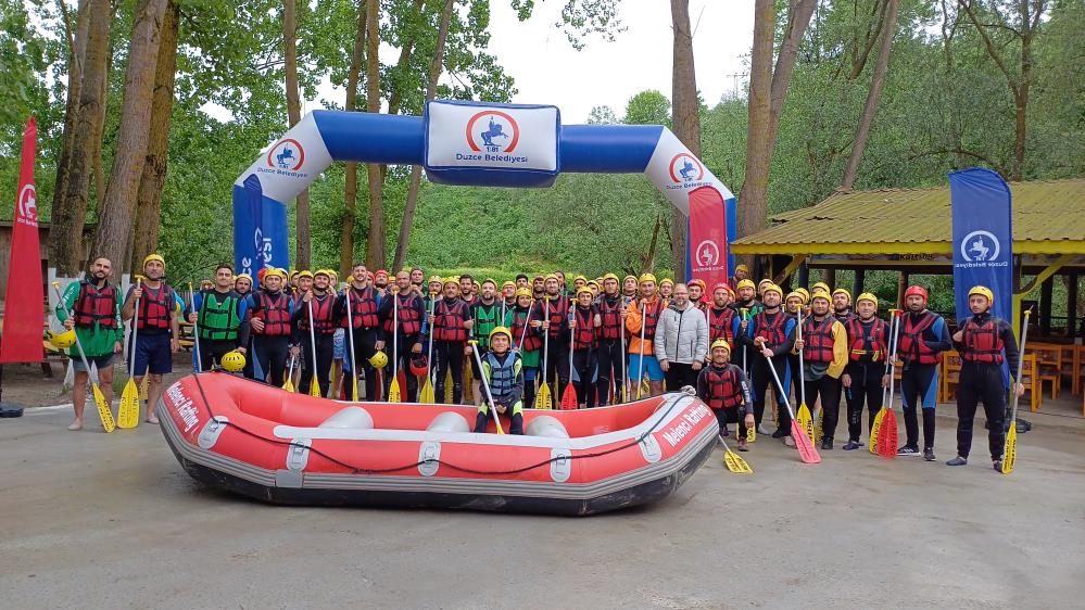 "İlk defa rafting yapacağım"