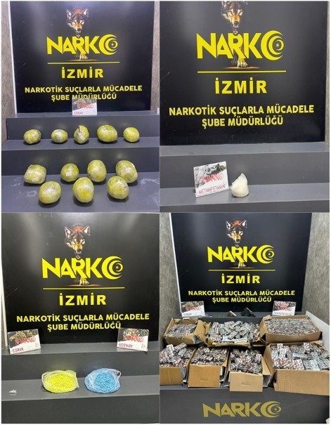 İzmir'de zehir tacirlerine büyük operasyon: Çok miktarda uyuşturucu ele geçirildi
