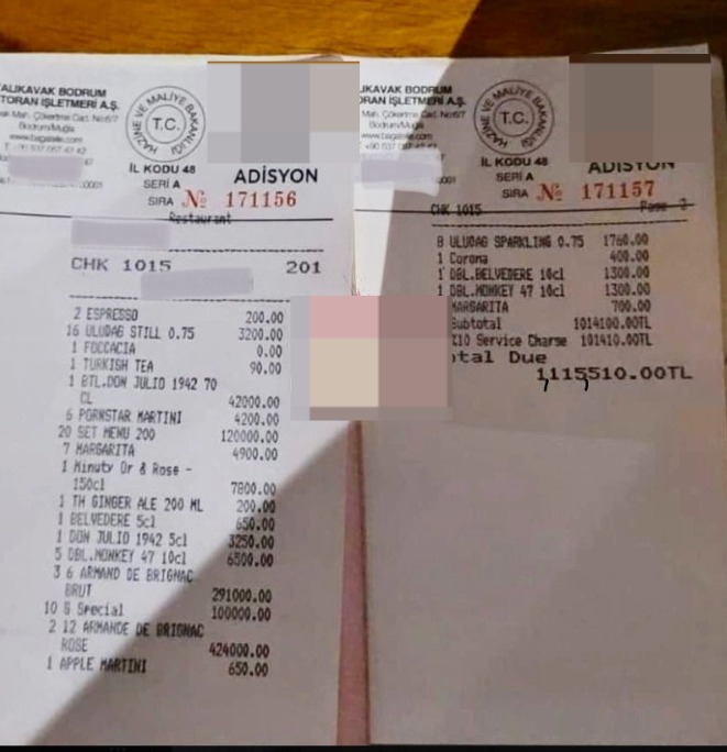 Lüks tatilin bedeli ağır oldu