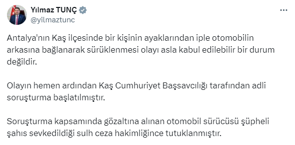 O kişi tutuklandı