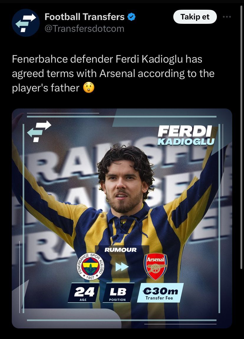 Ferdi Kadıoğlu Transfer