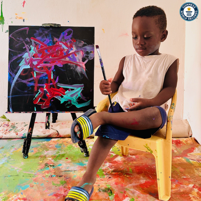 Dünyanın en genç ressamı