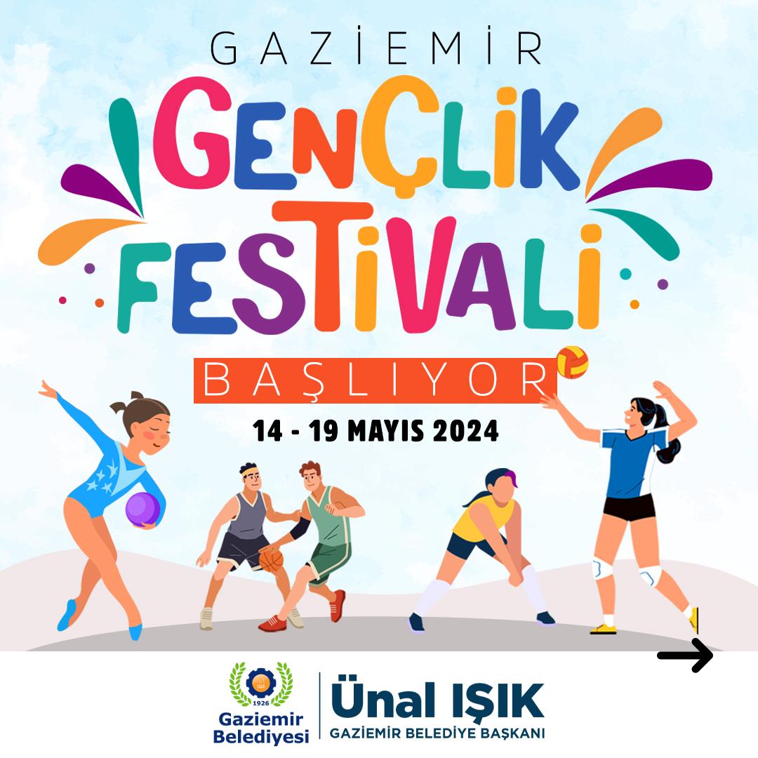 Atatürk'ün izinde Gaziemir: Gençlik, spor ve müzik festivali
