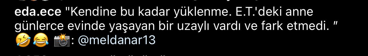 Eda Ece'den esprili annelik paylaşımı
