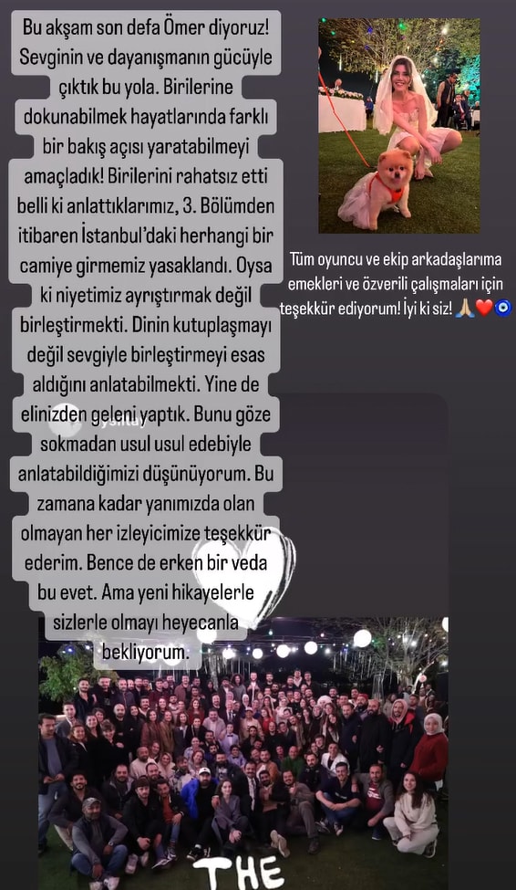 "BİRİLERİNİ RAHATSIZ ETTİ"