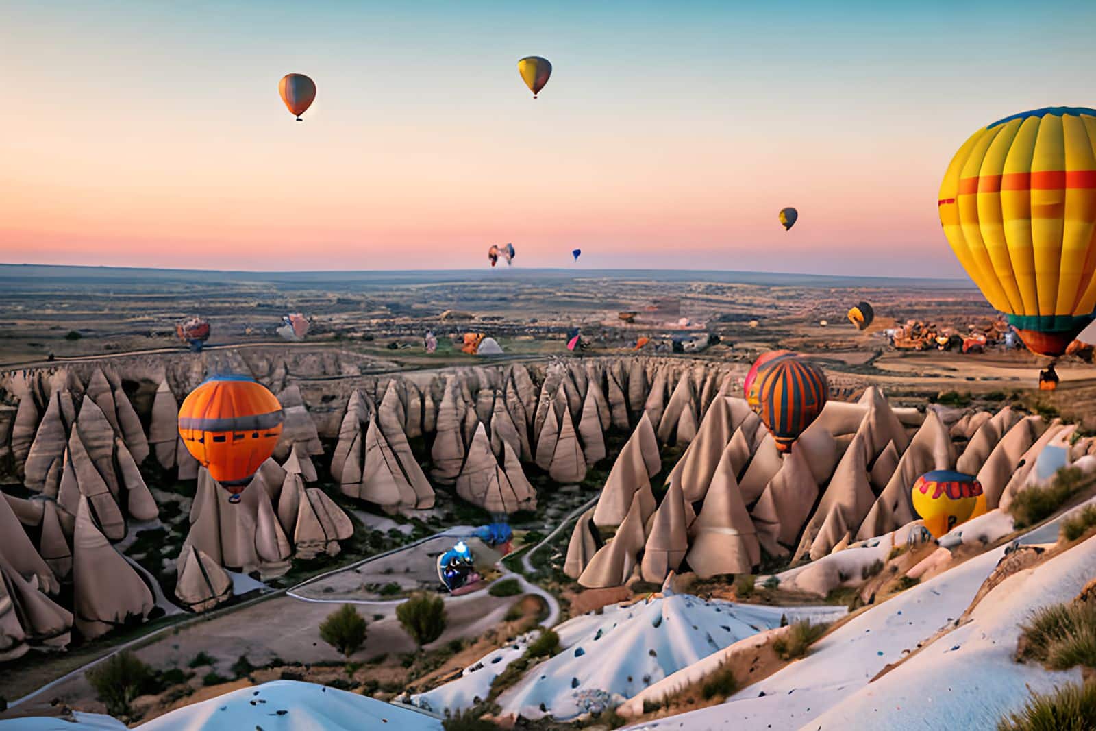  kapadokya da  yılda 280 güne kadar uçuş yapılıyor