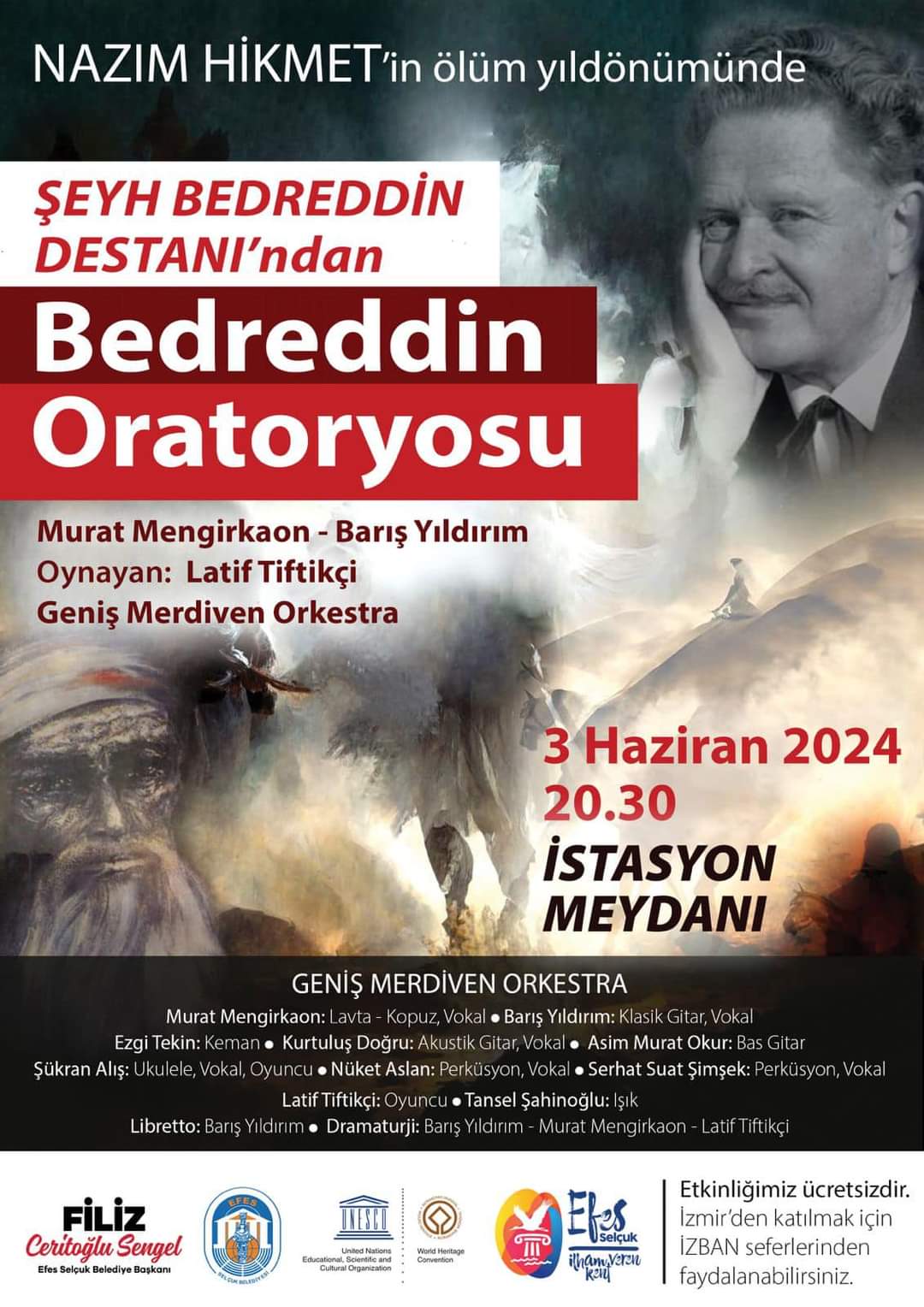 "Nazım Hikmet’in mirasına birlikte sahip çıkalım"