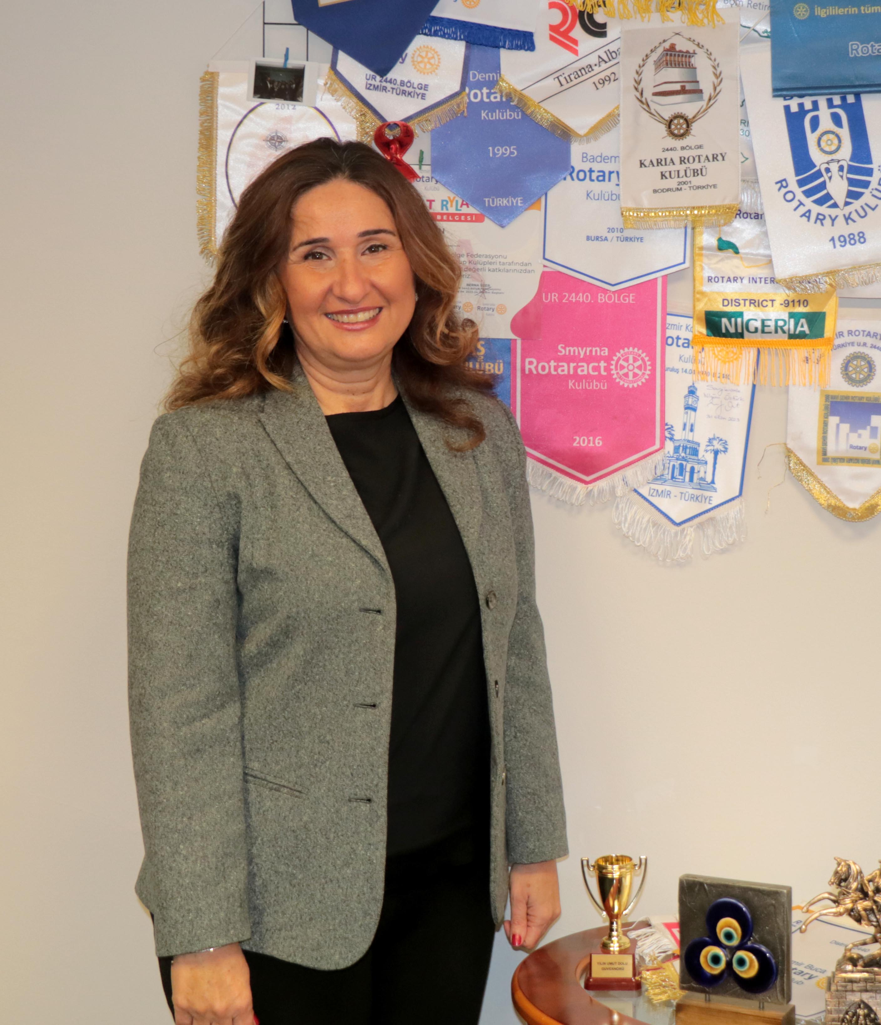 Uluslararası Rotary 2440. Bölge Federasyonu Başkanı Ayda Özeren​​​​​​​