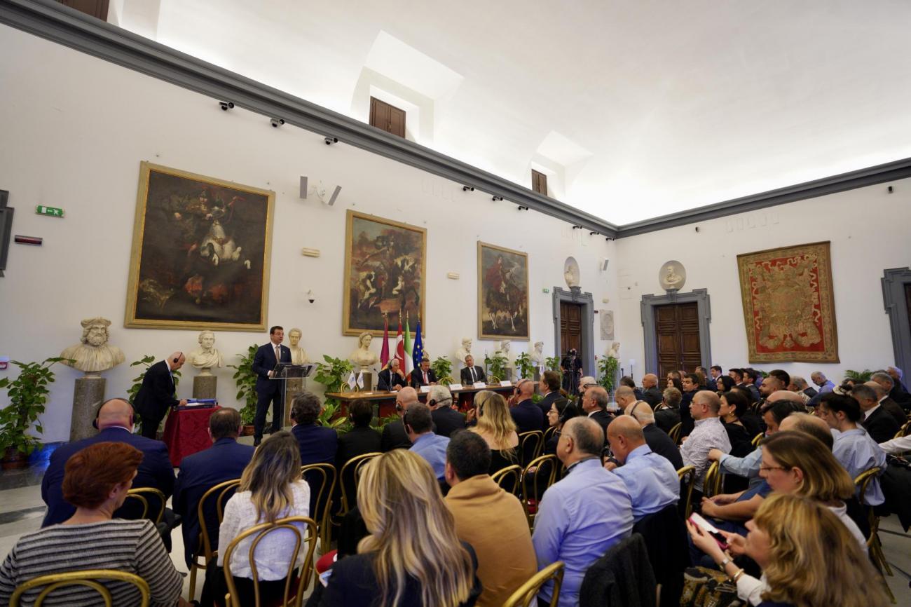 “OLİMPİK KENT OLMA AMACIMIZ DOĞRULTUSUNDA İLK VE EN BÜYÜK ADIMIMIZ" 