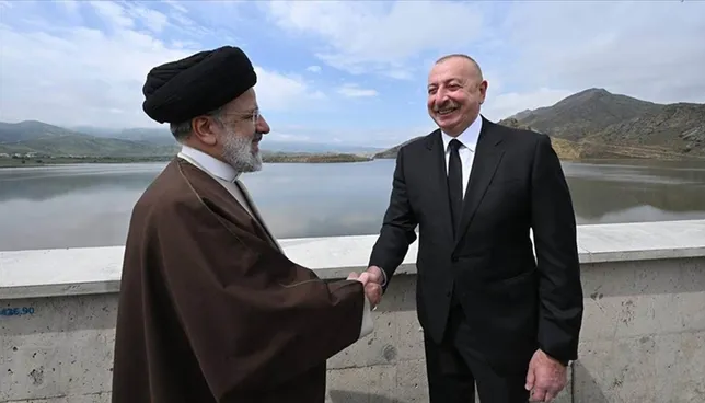 İran Cumhurbaşkanı Reisi baraj açılışı için Azerbaycan'daydı...