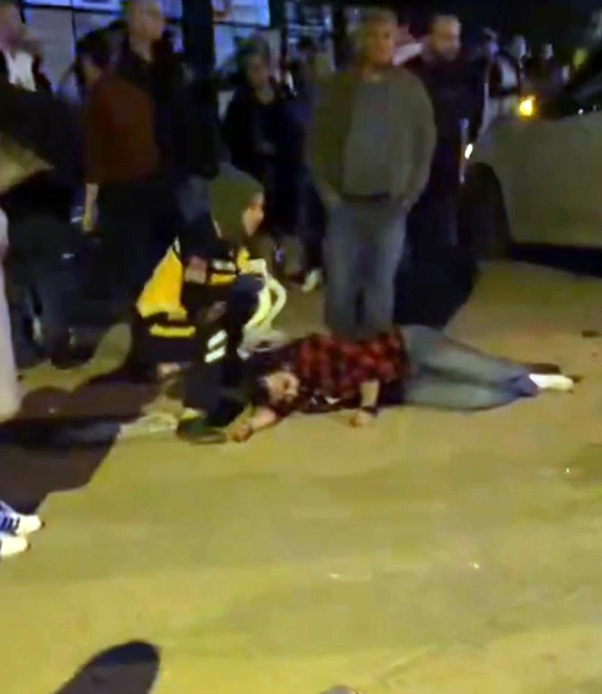 İlk müdahaleleri olay yerinde yapılan yaralılar