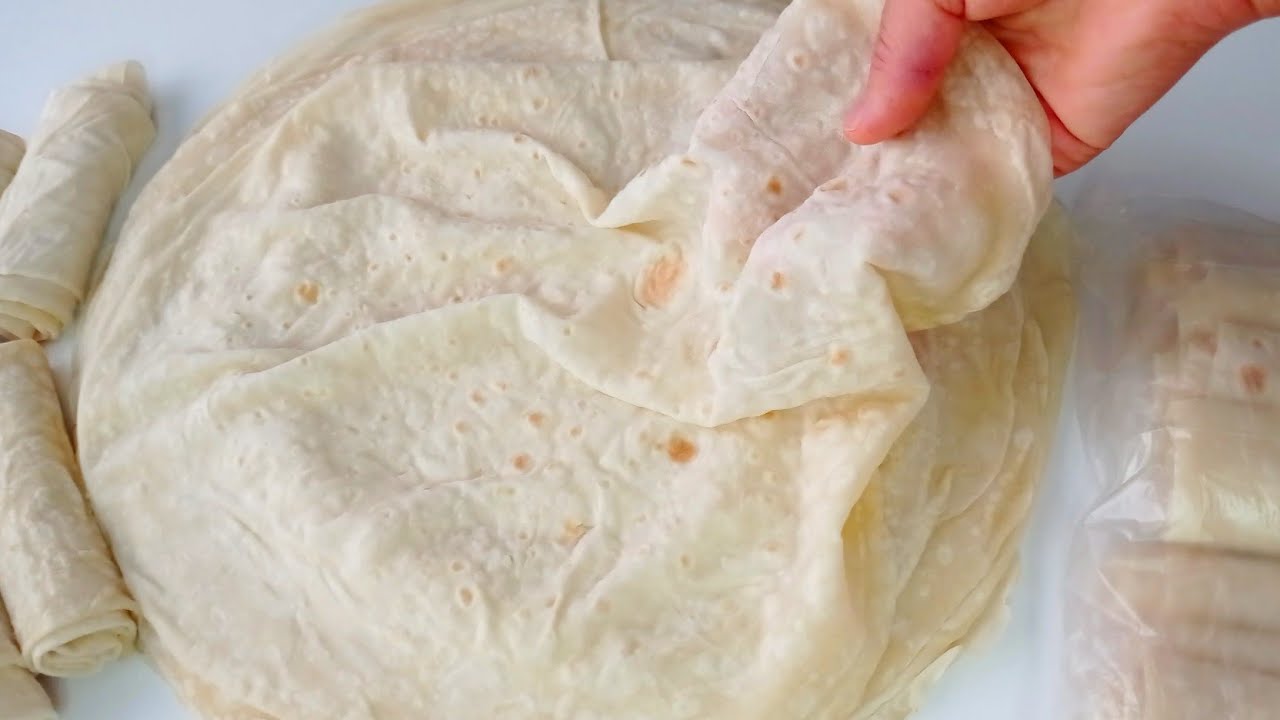 Taze yufka kullanımı