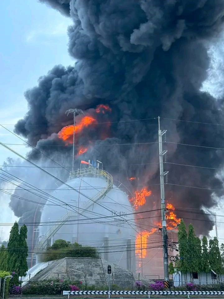 Tayland kimya fabrikasında patlama
