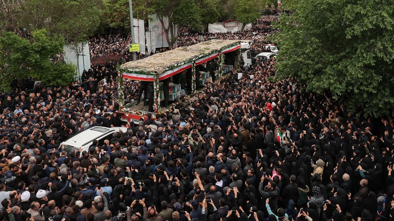 Reisi'nin cenazesine, Türkiye adına Fidan ve Yılmaz katıldı