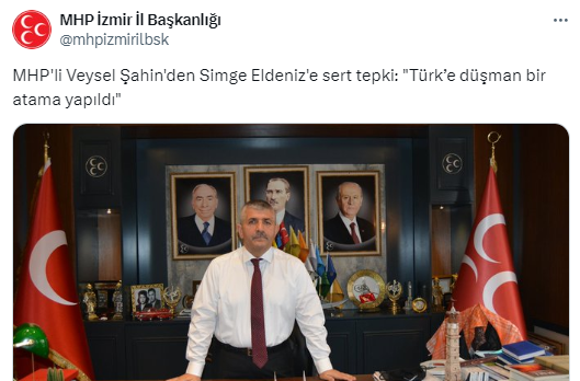 MHP'den tepki gecikmedi...