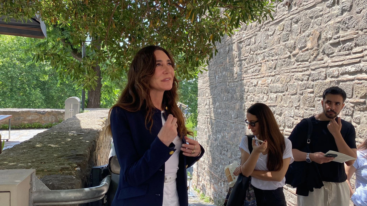 Vuslat Doğan Sabancı Kaza sonrası ilk kez kamuoyu önünde