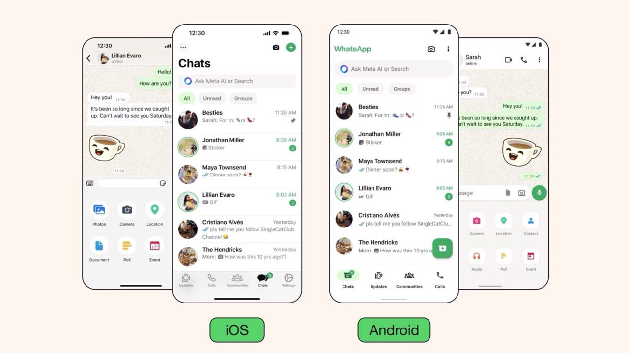Whatsapp Yeni Tasarım