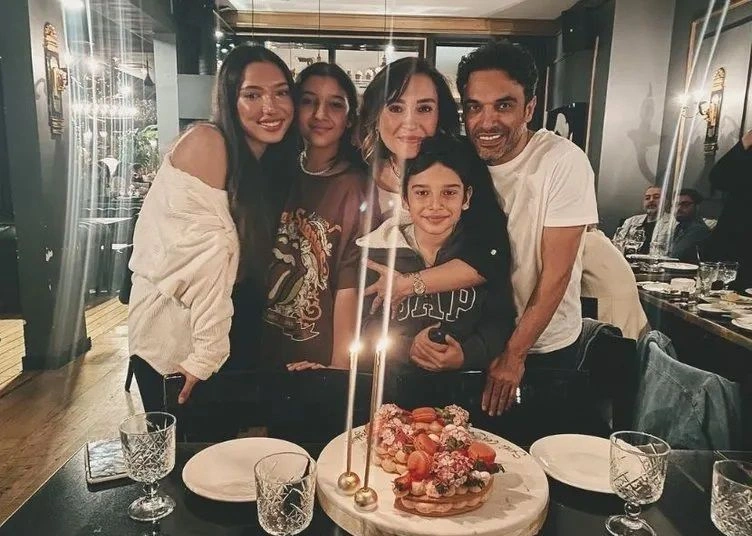 Uğur Aslan ve Sema Ergenekon'dan aile pozları