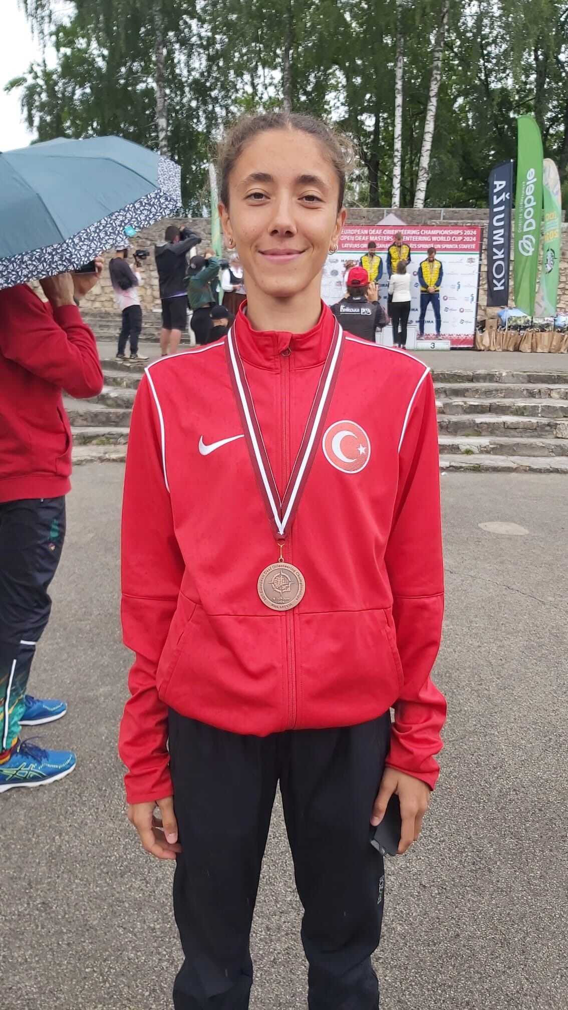 Türkiye'de bir ilk! Milli Sporcu Eylül Şenal'den tarihi madalya!