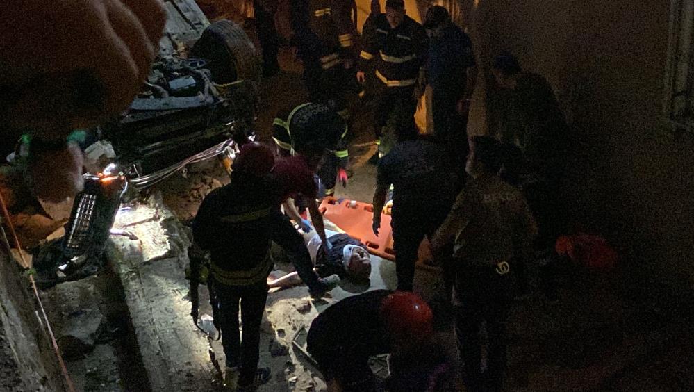 Tartışma trajediye döndü: Gebze'de araç takla attı, yolcu ağır yaralandı