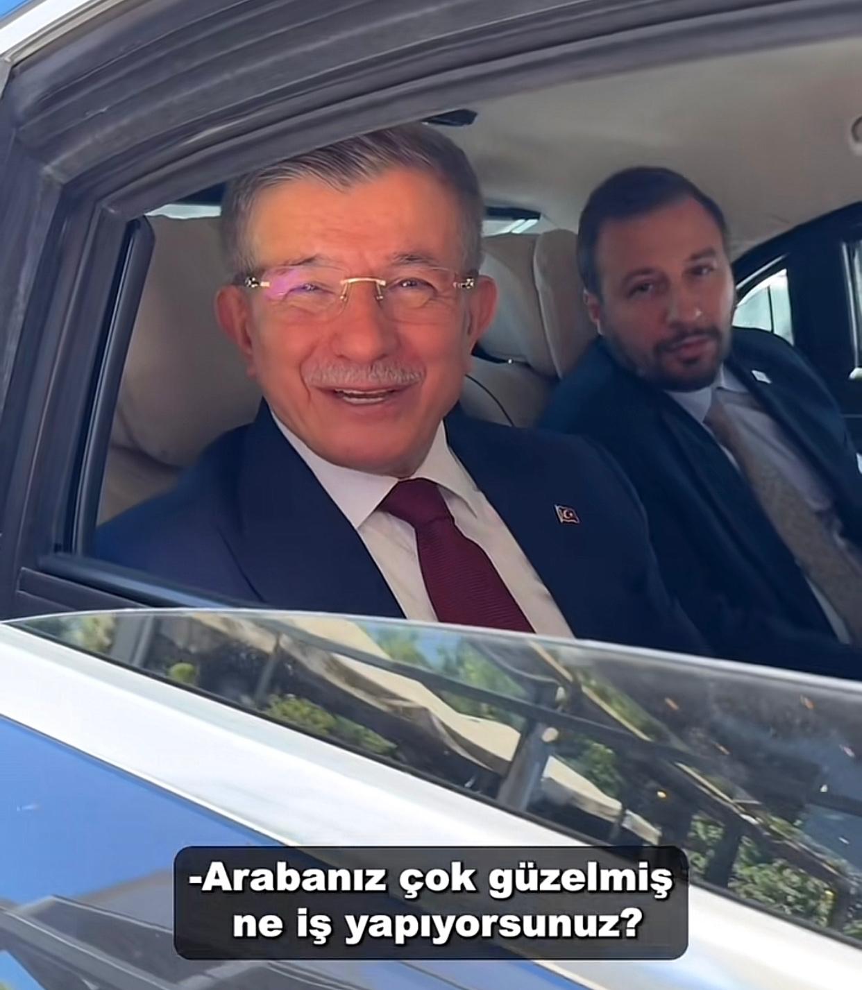 Ahmet Davutoğlu'ndan TikTok videosu