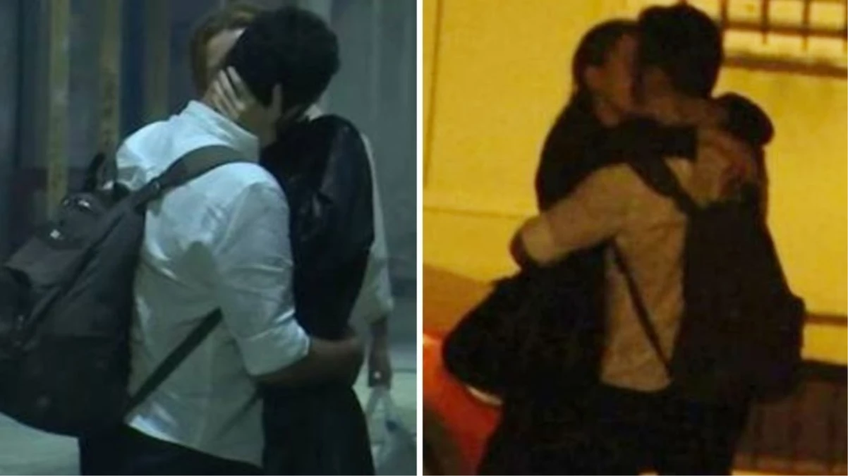 Elit Andaç Çam rol arkadaşı Bülent Emrah Parlak ile öpüşürken yakalanmıştı.