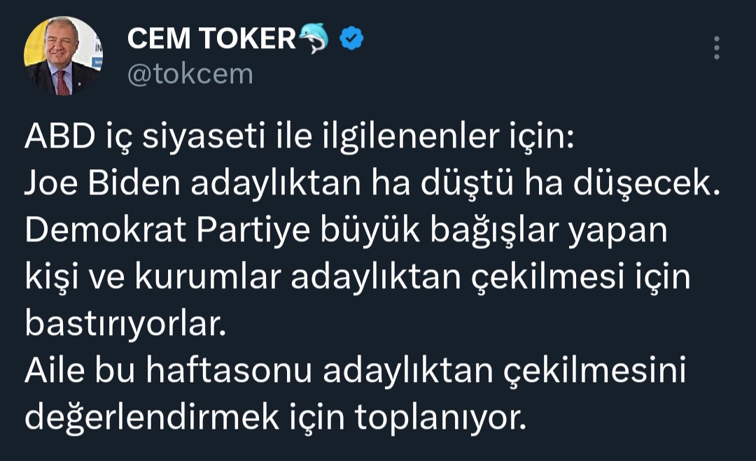 Joe Biden adaylıktan çekiliyor mu?