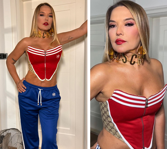 Demet Akalın Dekolteli Kıyafet