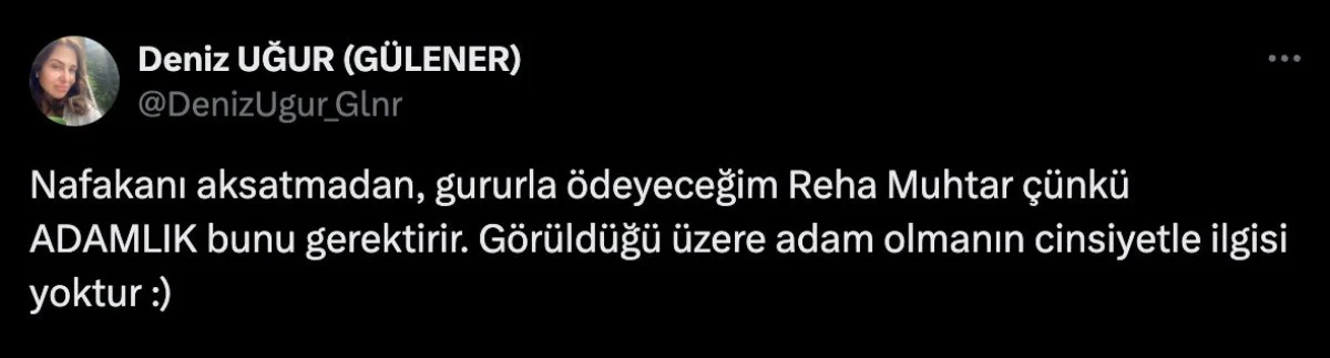 Uğur'dan sert tepki: "Adam olmanın cinsiyeti olmaz!"