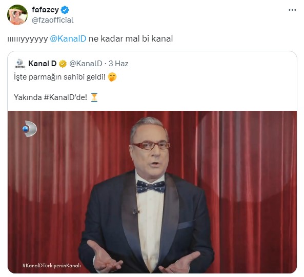 Farah Zeynep Abdullahtan Mehmet Aliye Tepki