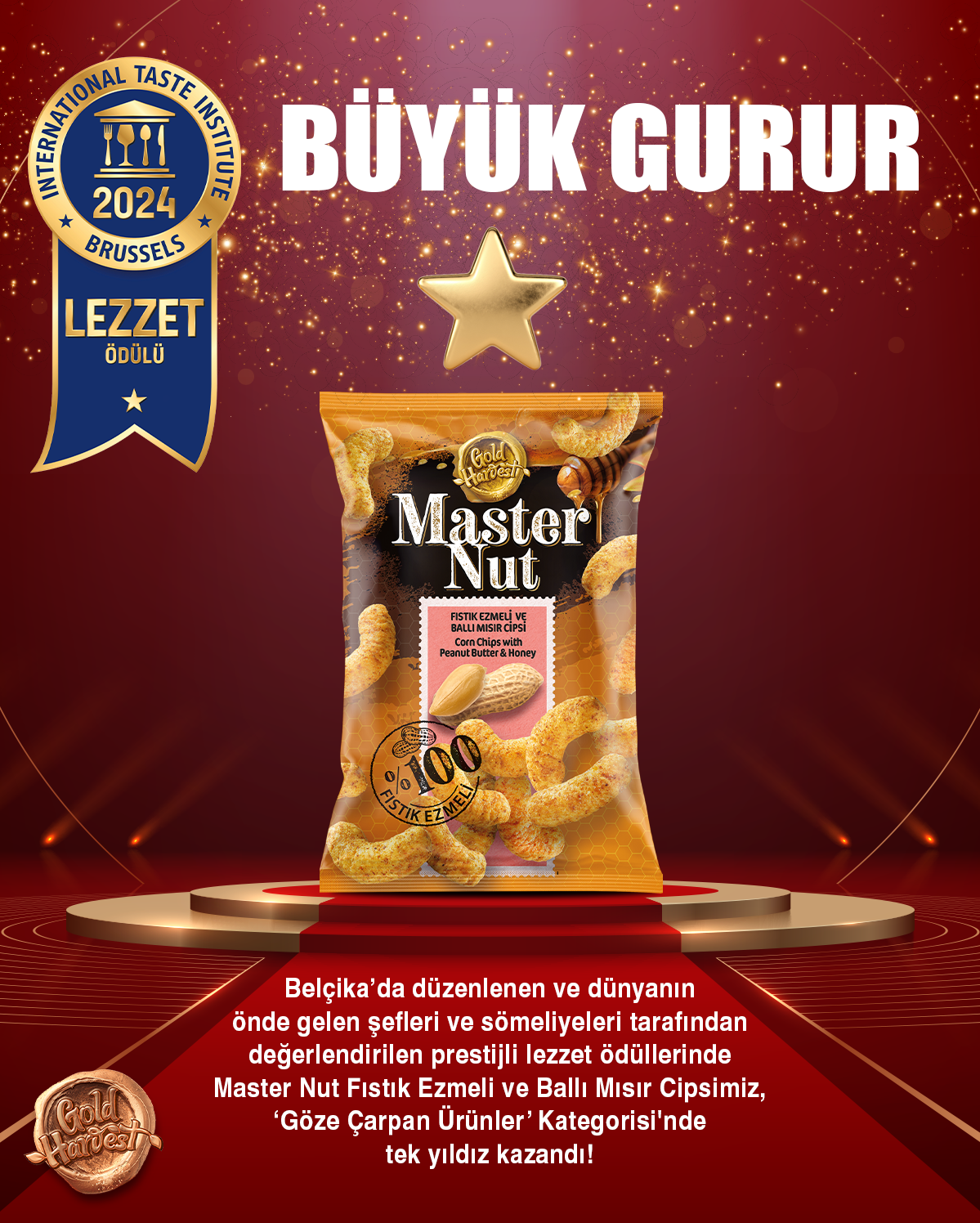 Master Nut Ballı Mısır Cipsi