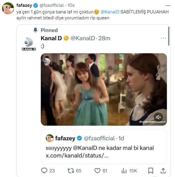 Kanal D'den Cevap Gecikmedi