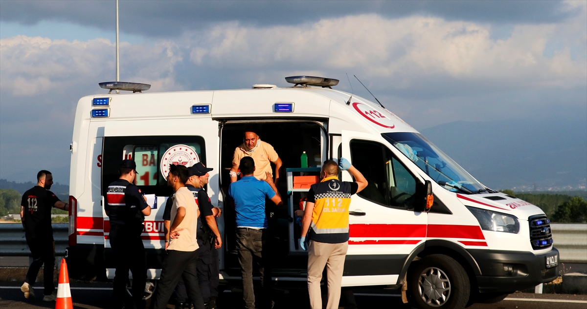 Kuzey Marmara Otoyolu'nda Feci Kaza, 7 Kişi Yaralandı (4)