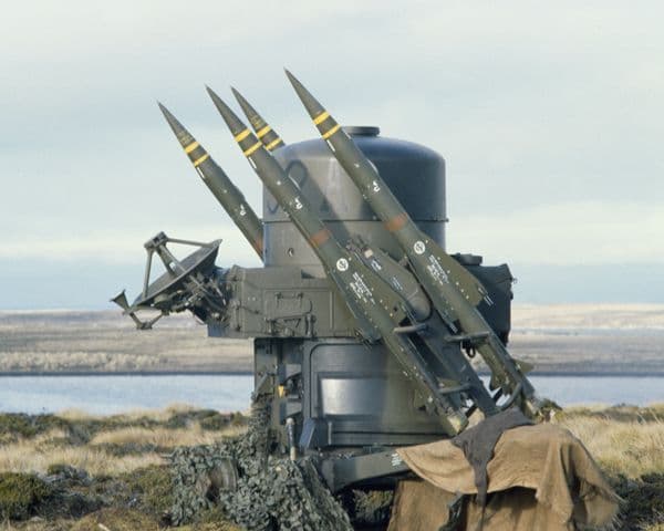 Rapier Missile Launcher (2) 1306 P
